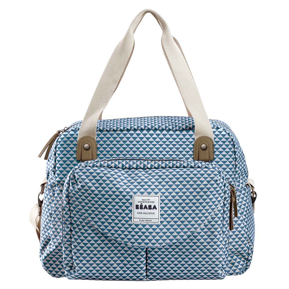 Beaba - Geneva II Changing Bag  - Play Print Blue