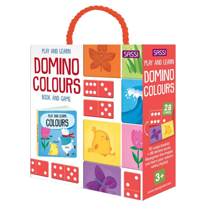 Sassi - Domino Colours Book & Game Activity Box