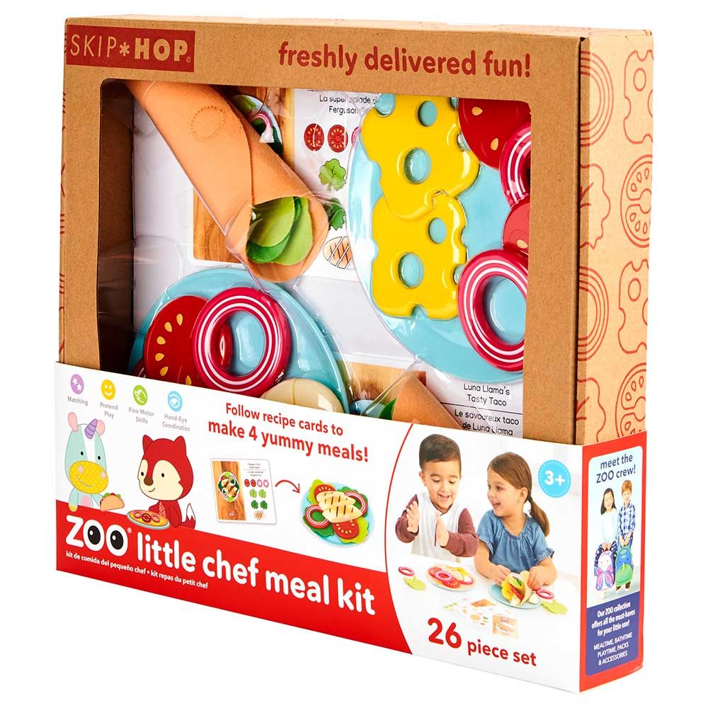 SkipHop - Zoo Little Chef Meal Kit Play Set