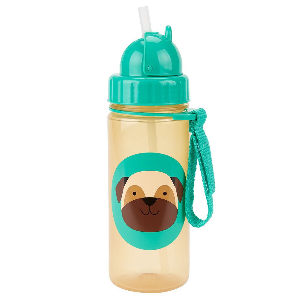 SkipHop - Zoo Straw Bottle - Pug