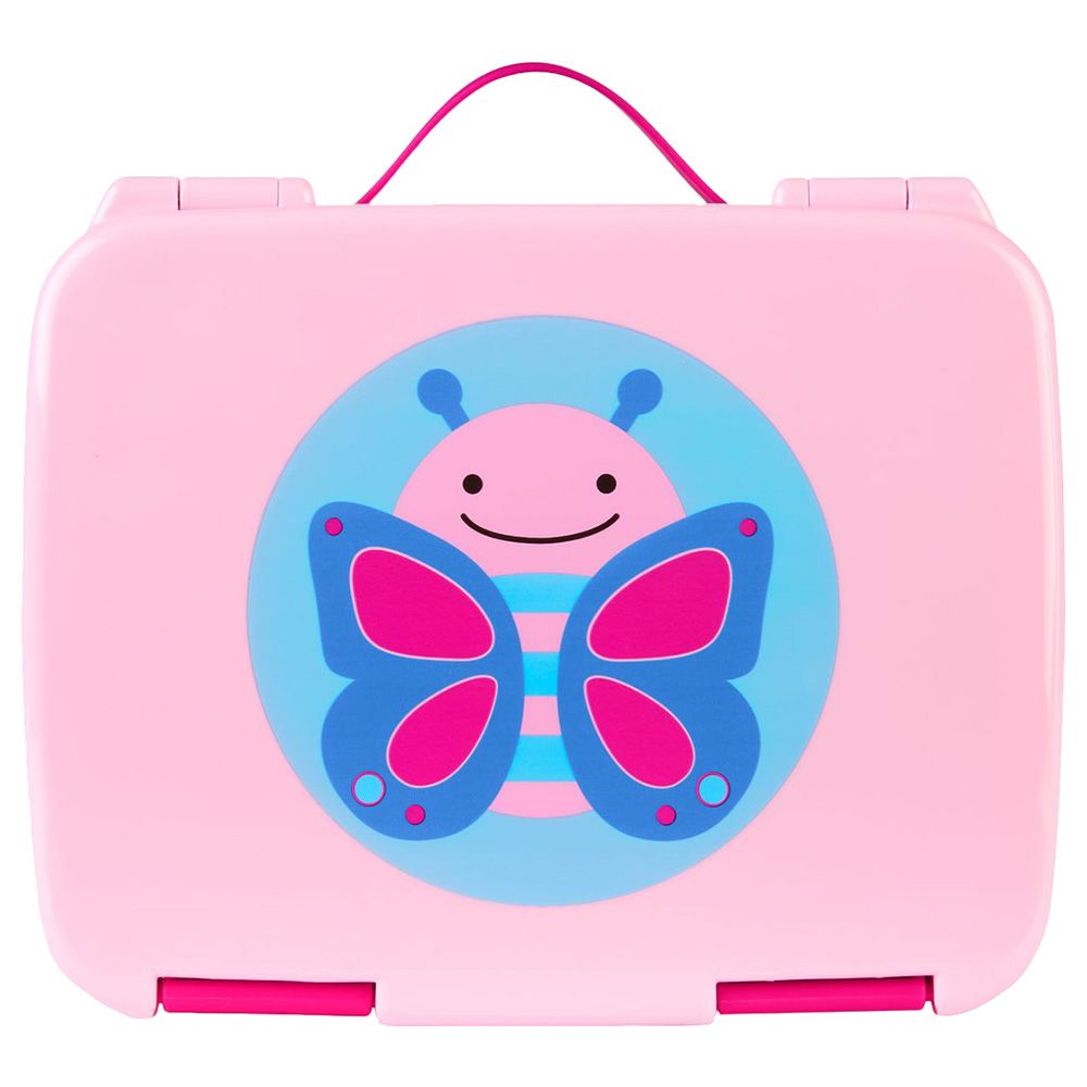 Skiphop - 2-4 Compartments Zoo Bento Box - Butterfly