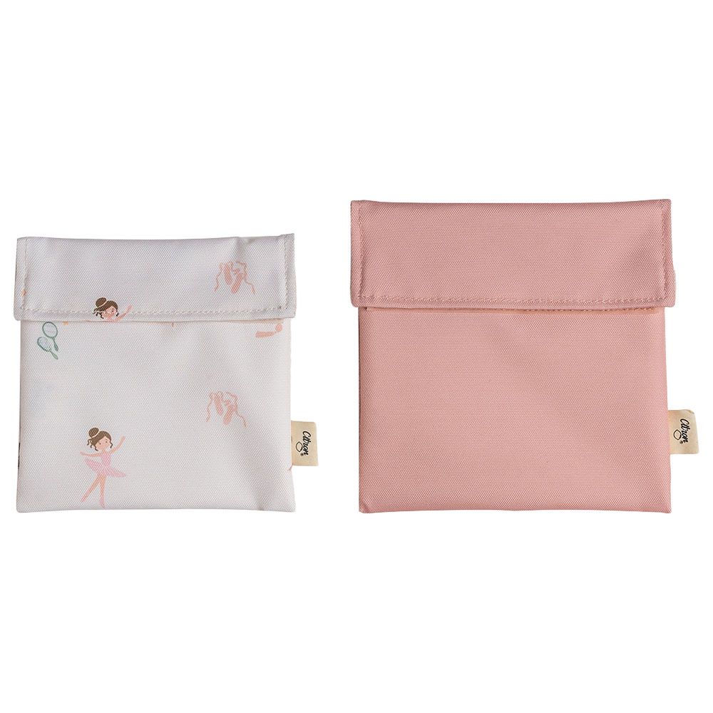 Citron - Reusable Sandwich Bag - Set Of 2 - Ballerina