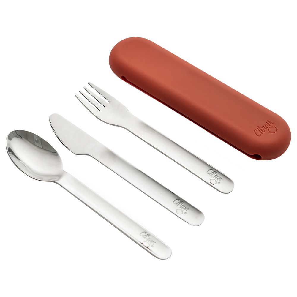 Citron - Stainless Steel Cutlery Set - Brick