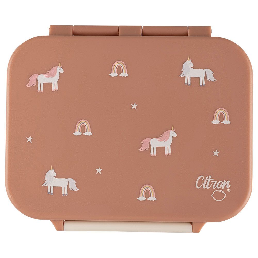 Citron - Unicorn Tritan Snack box - Pink