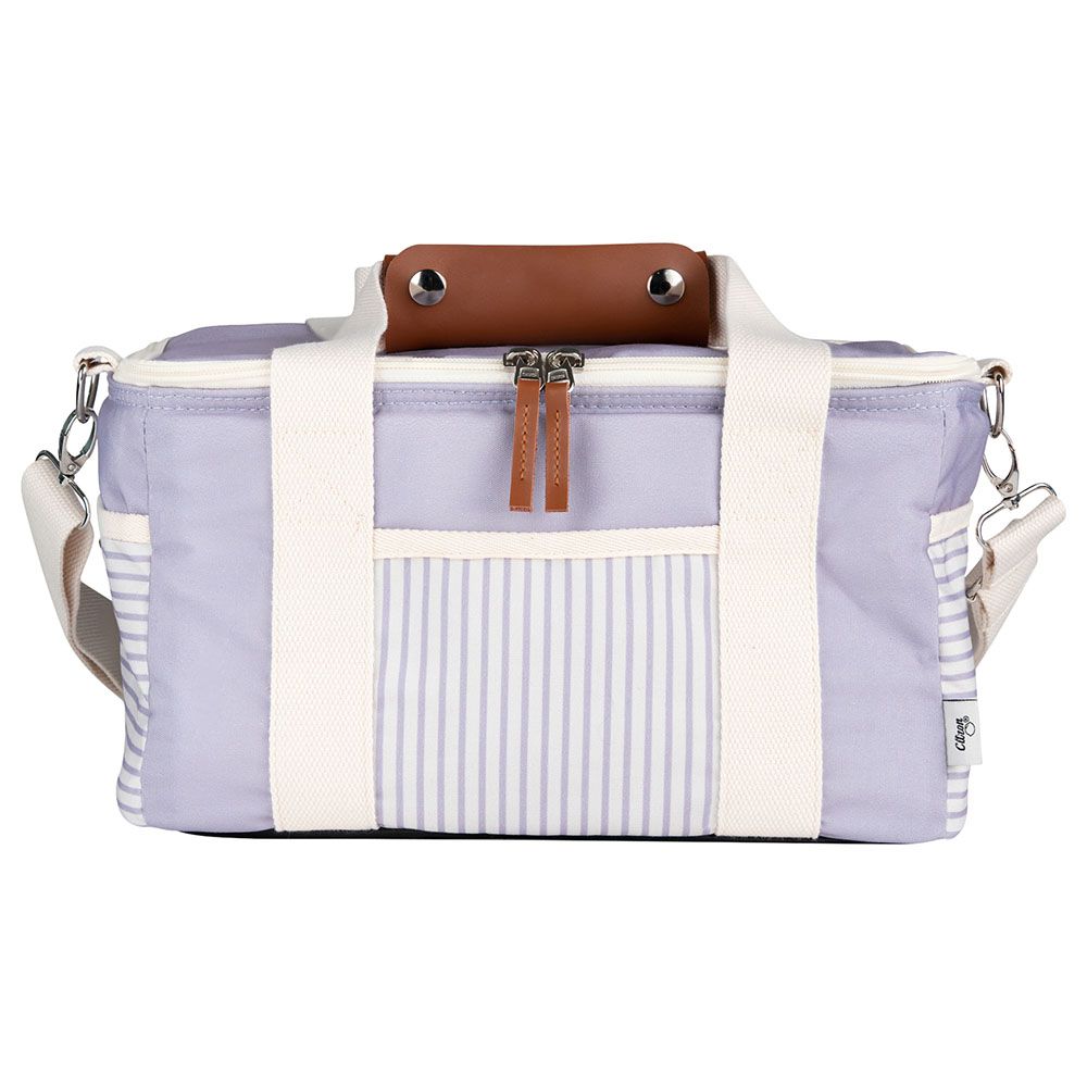 Citron - Insulated Picnic Lunch bag - Purple