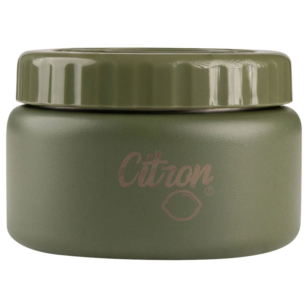 Citron - Stainless Steel Food Jar - 250ml - Green