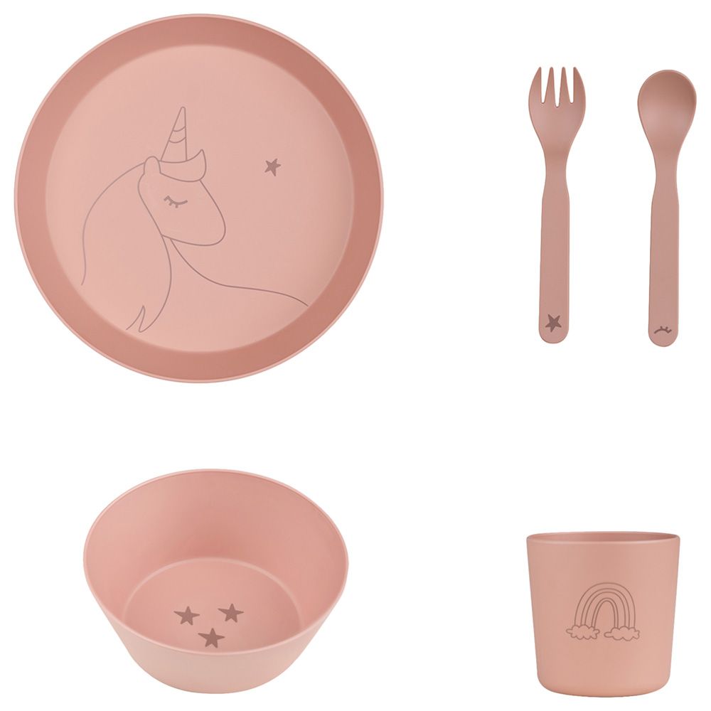 Citron - PLA Tableware Set - Pink