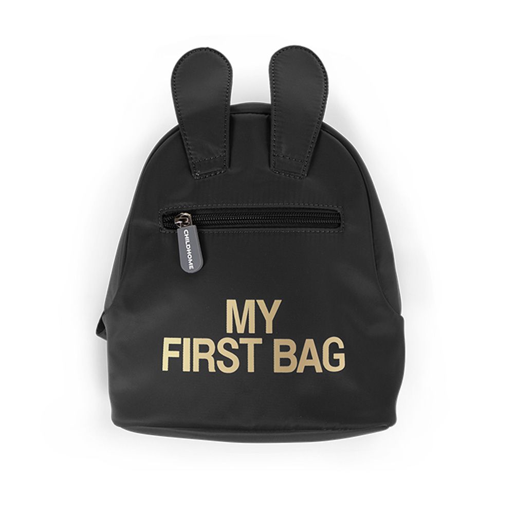 Childhome - Kids My First Bag - Black - 4.7 Inch