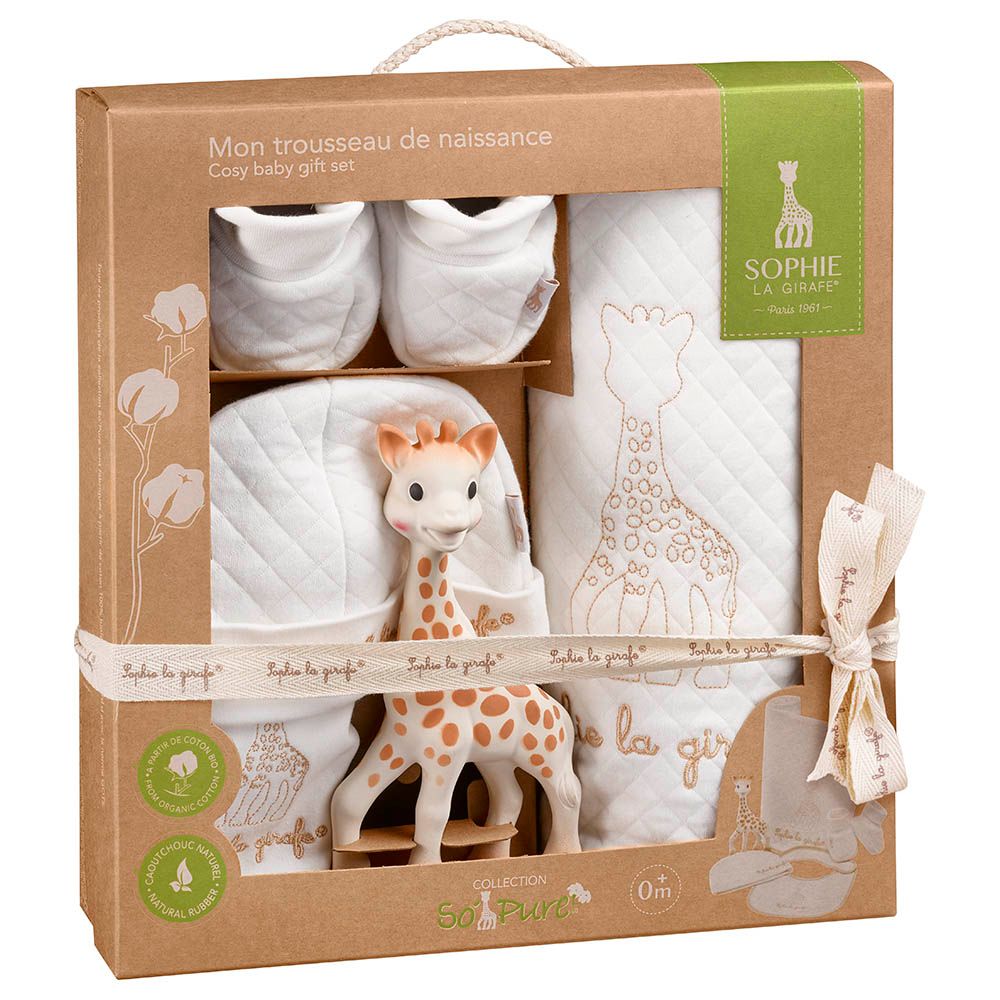 Sophie la girafe - So'Pure My Birth Outfit Set