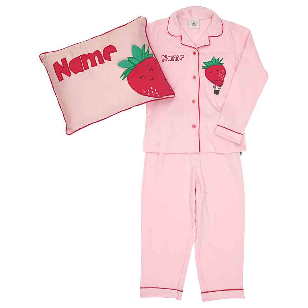 Mi Dulce An'Ya - 2pc-Set - Berry Balloon Night Suit & Cushion