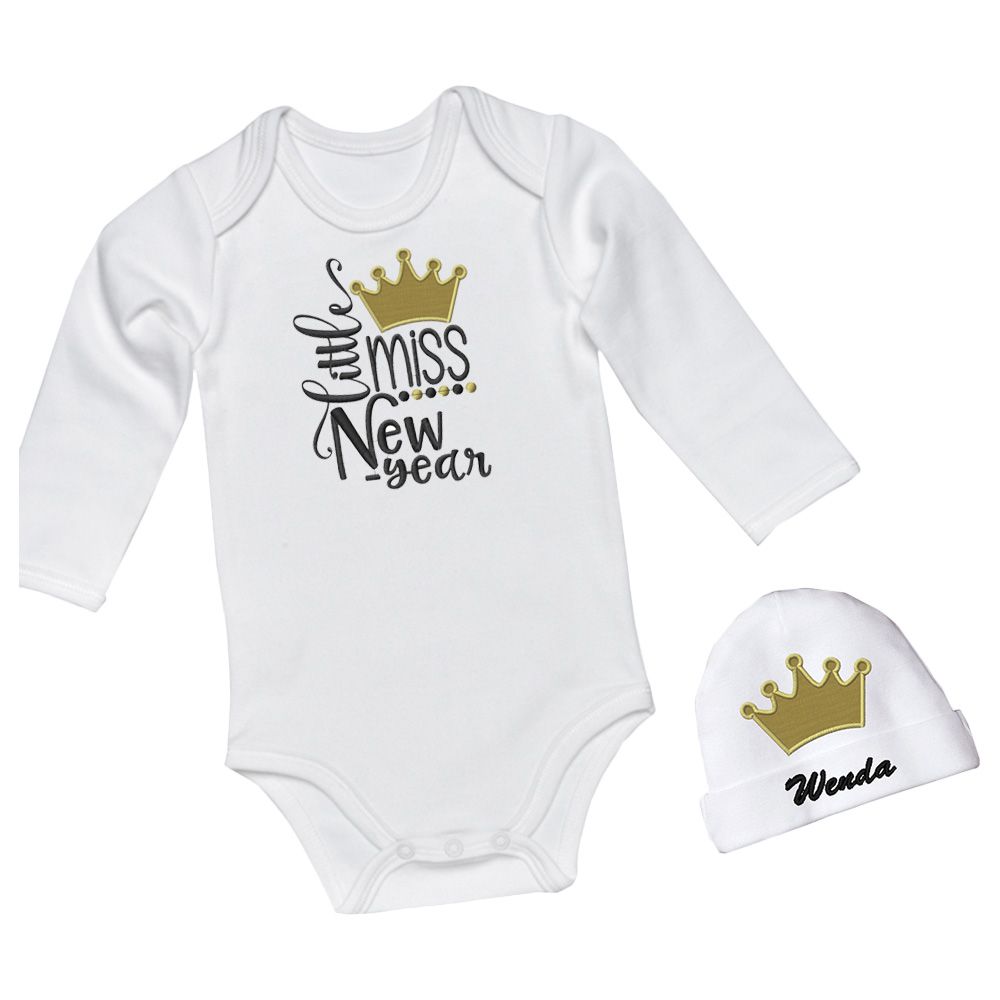 Creative Costumez - 2pc-Set - Personalized Baby Girl New Year Set