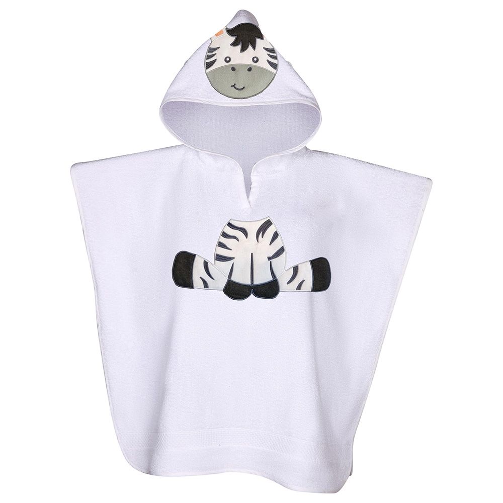 Creative Costumez - Personalized Kids Zebra Hooded Towel