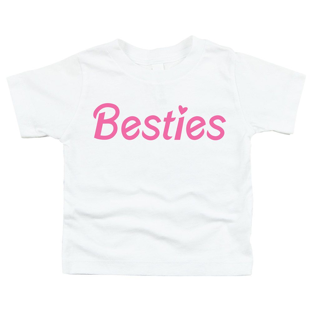 Matching Family Outfits - Daughter's Besties T-Shirt - White