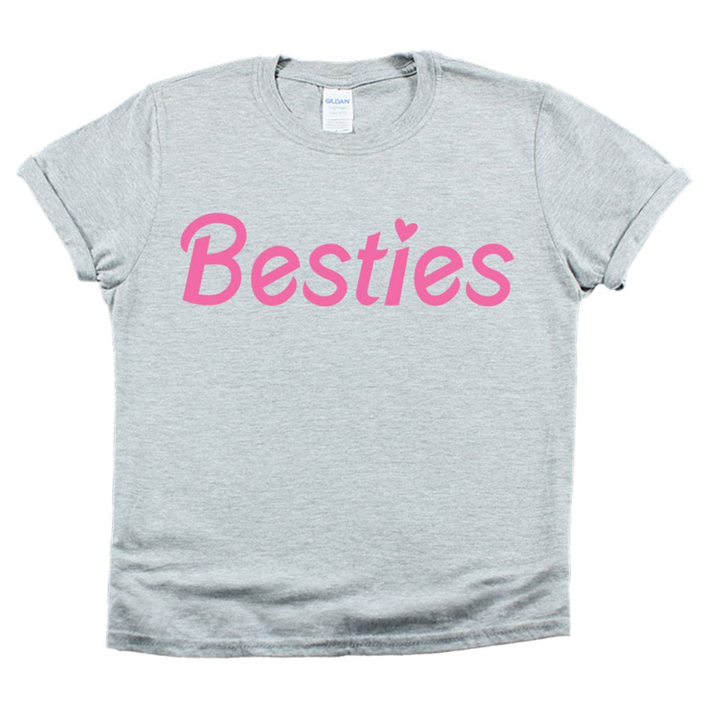 Matching Family Outfits - Daughter's Besties T-Shirt - Grey