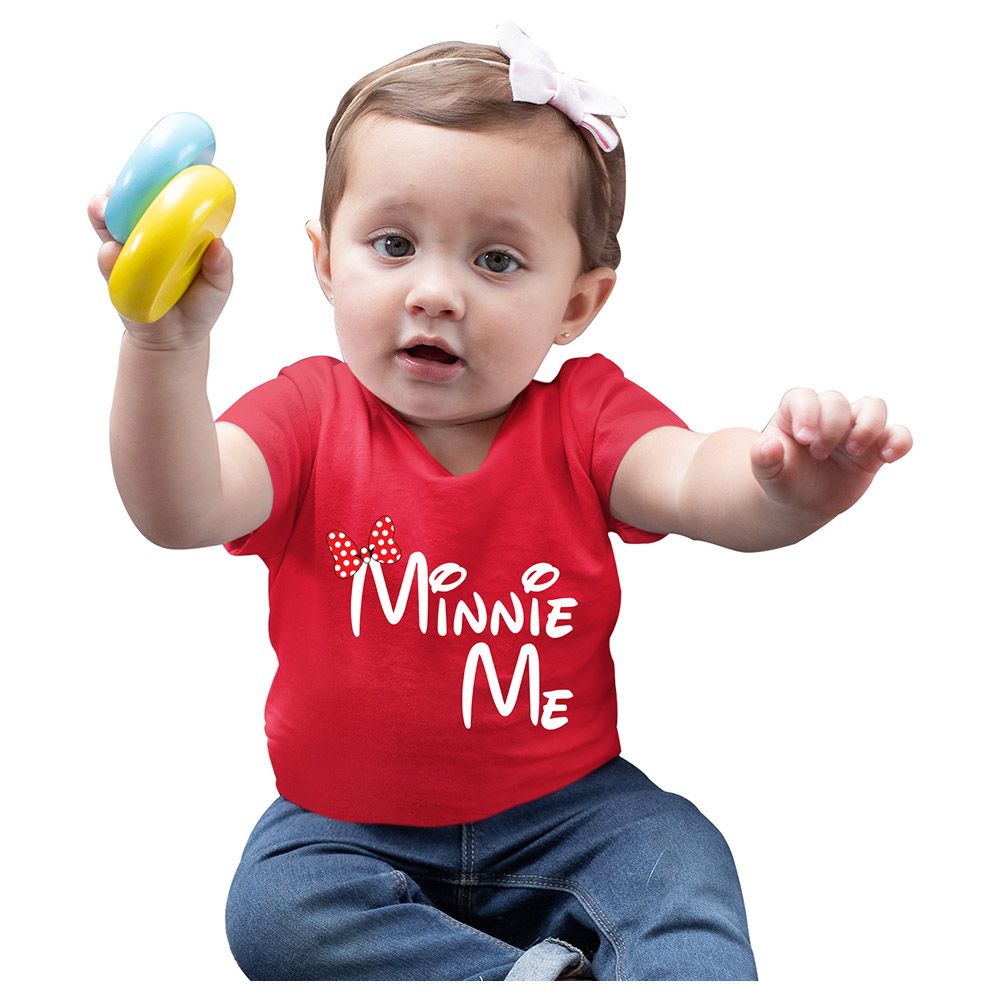 Matching Family Outfits - Daughter "Minnie Me" T-Shirt - Red