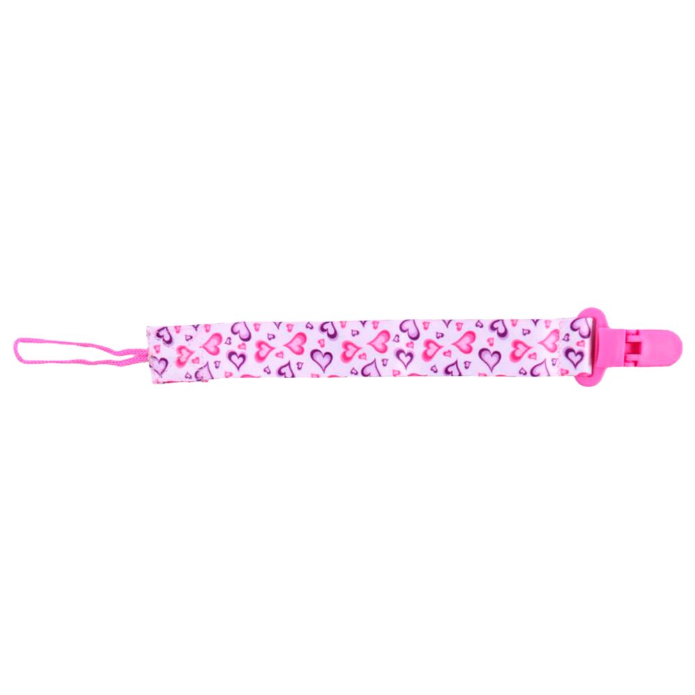 Pixie Pacifier Holder - Heart Print