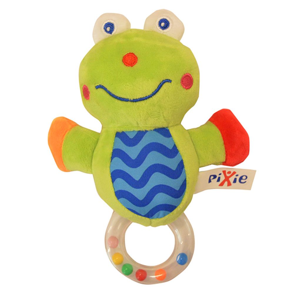 Pixie - Frog Rattle Toy