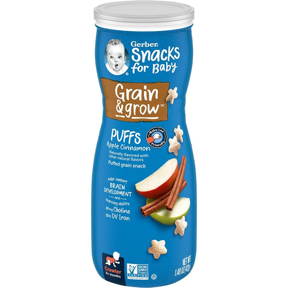 Gerber - Puffs Apple Cinnamon 42g