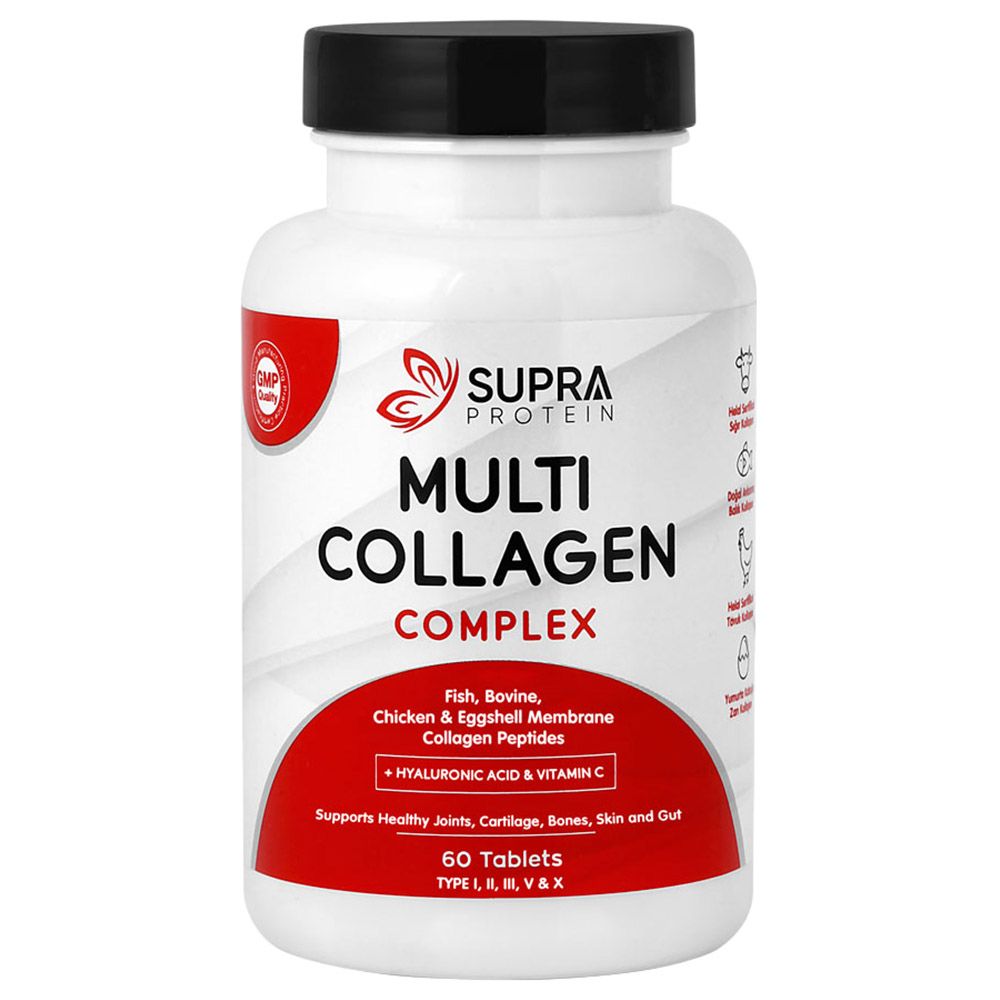 Supra Protein - Multi Collagen Complex - 60 Tablets