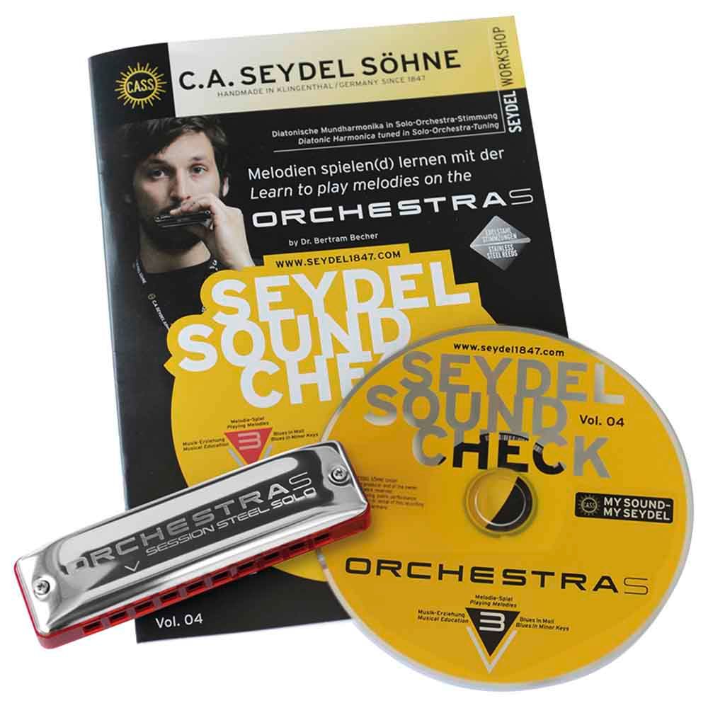 Seydel - Soundcheck Vol. 4 Melody Beginner Pack w/ Harmonica