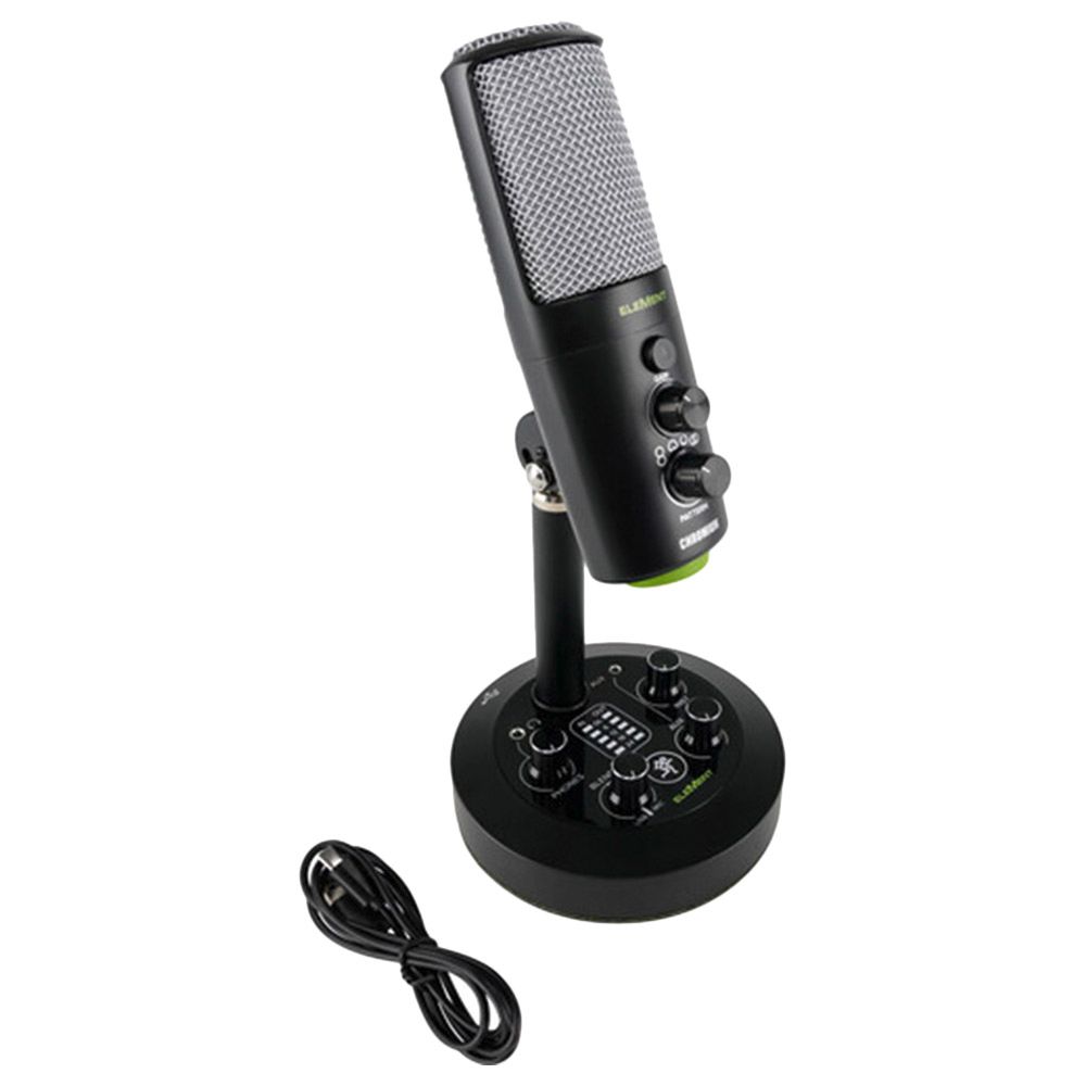 Mackie - Chromium Premium USB Condenser Microphone - Black