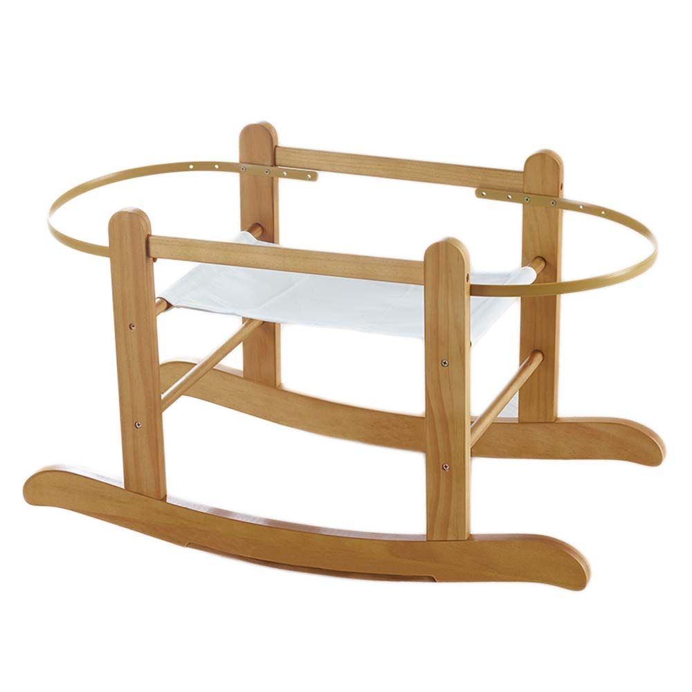 Kinder Valley - Little Gem Moses Basket Rocking Stand Country Pine