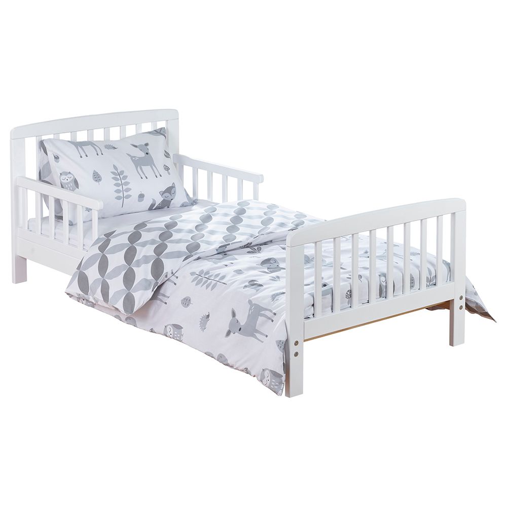 Kinder Valley - Toddler Bedding Set - Woodland Tales - Grey