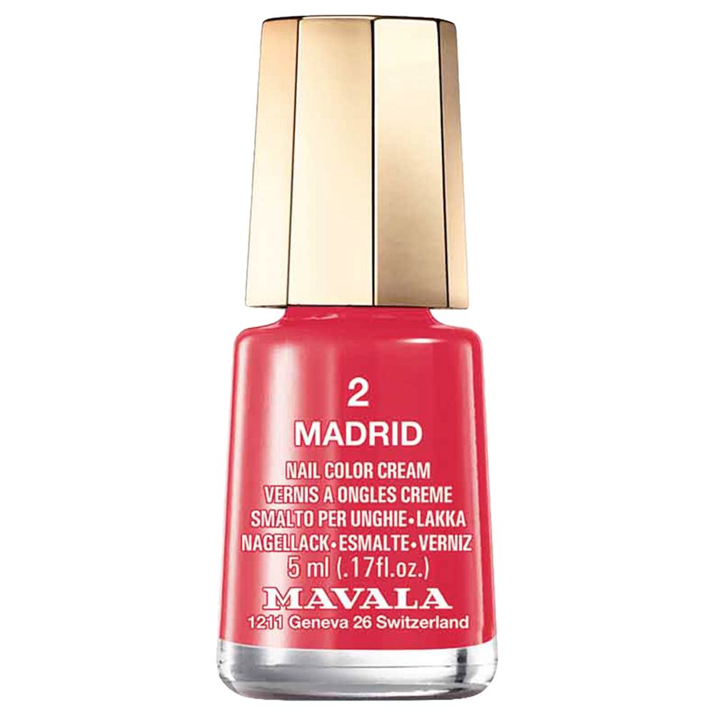 Mavala - Nail Polish 02 Madrid 5ml - Red