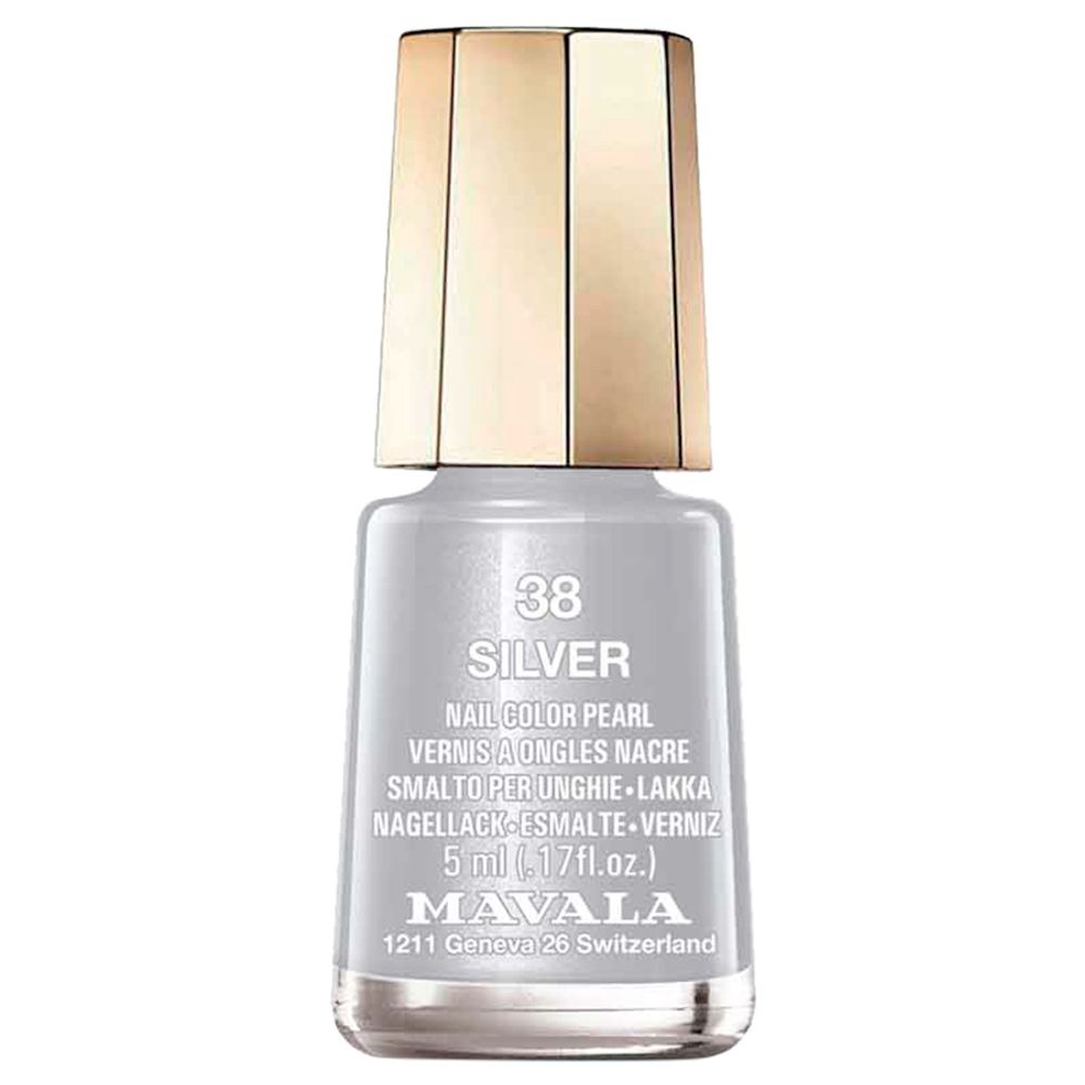 Mavala - Nail Polish 38 Silver 5ml - Silver