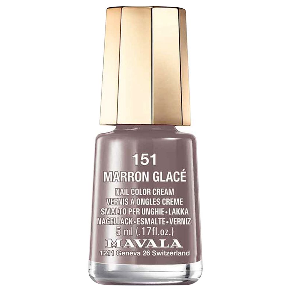 Mavala - Nail Polish 151 Marron Glace 5ml - Brown