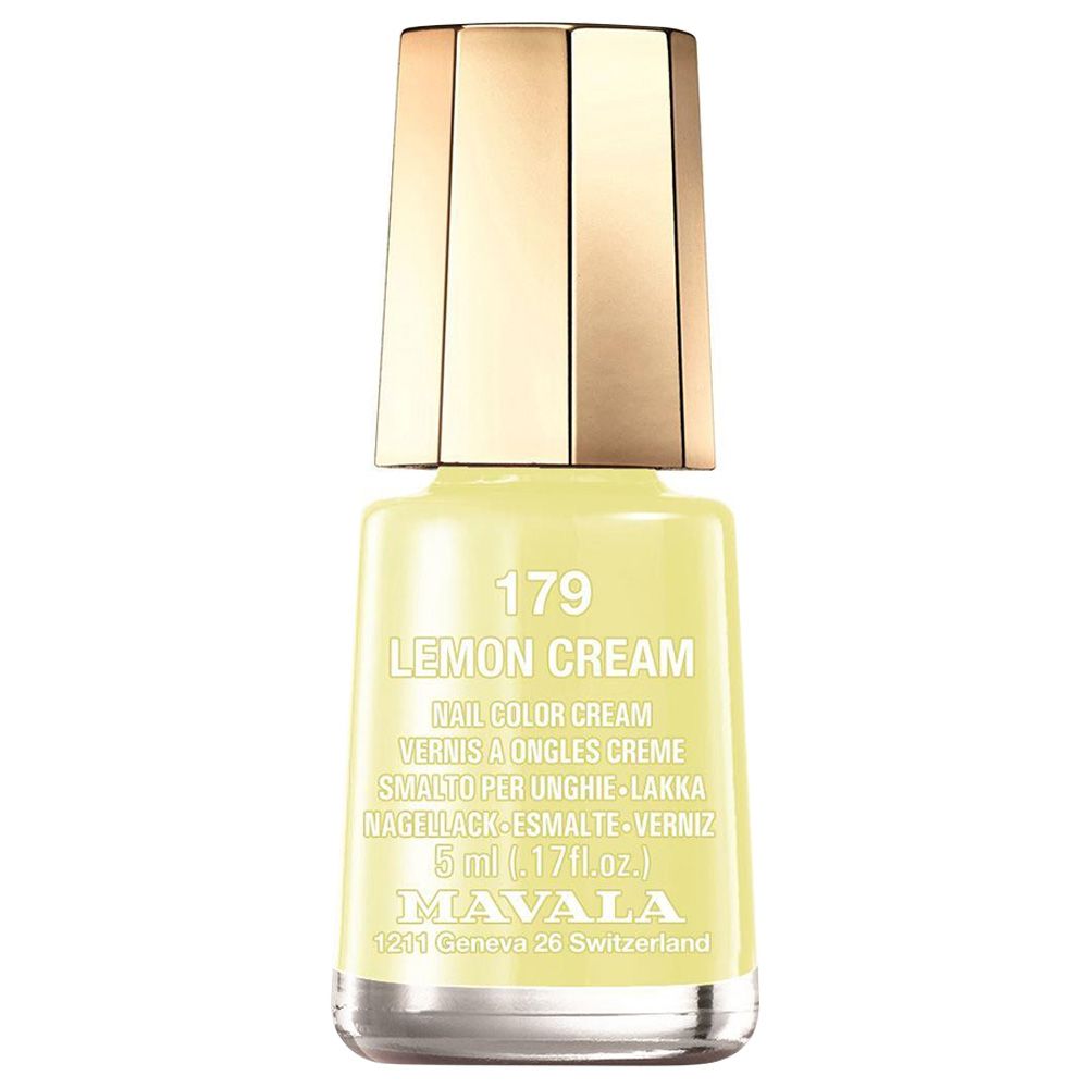 Mavala - Nail Polish 179 Lemon Cream 5ml - Yellow