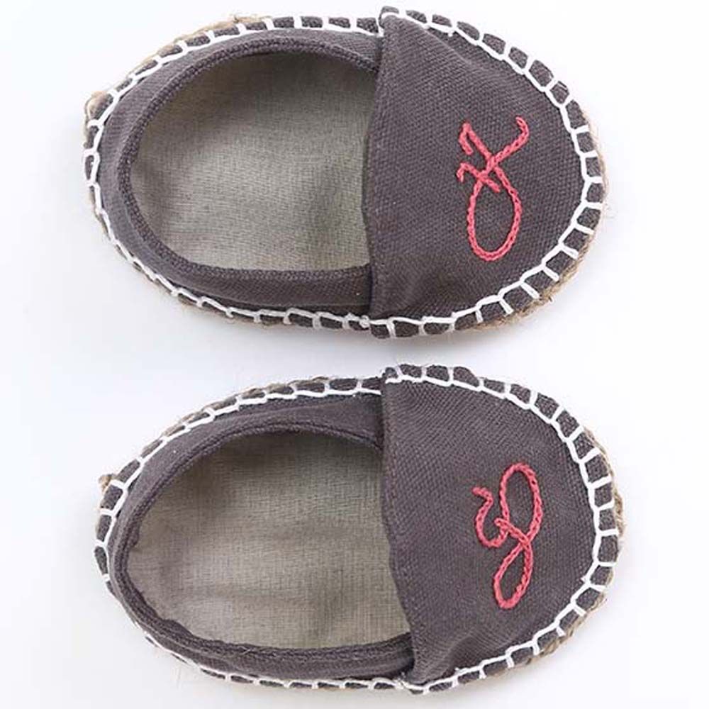 Mi Dulce An'ya - Handmade Espadrilles For Infants - Grey