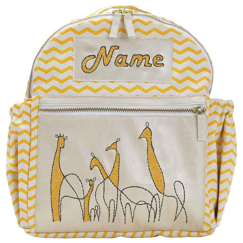 Mi Dulce An'ya - Giraffe Embroidered Toddler School Bag