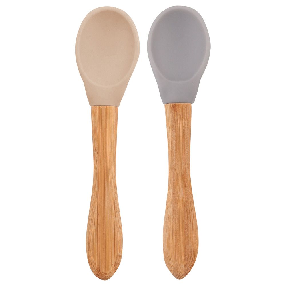 Minikoioi - Scoops Spoon - Bubble Beige/Powder Grey