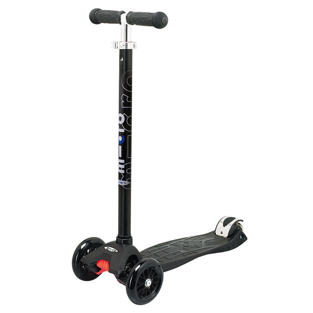 Micro - Maxi Scooter Black w/ T-bar