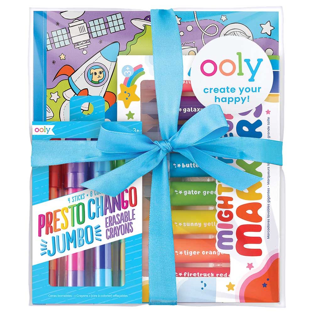 Ooly - Giftables - Mighty Mega Space Colouring Pack 