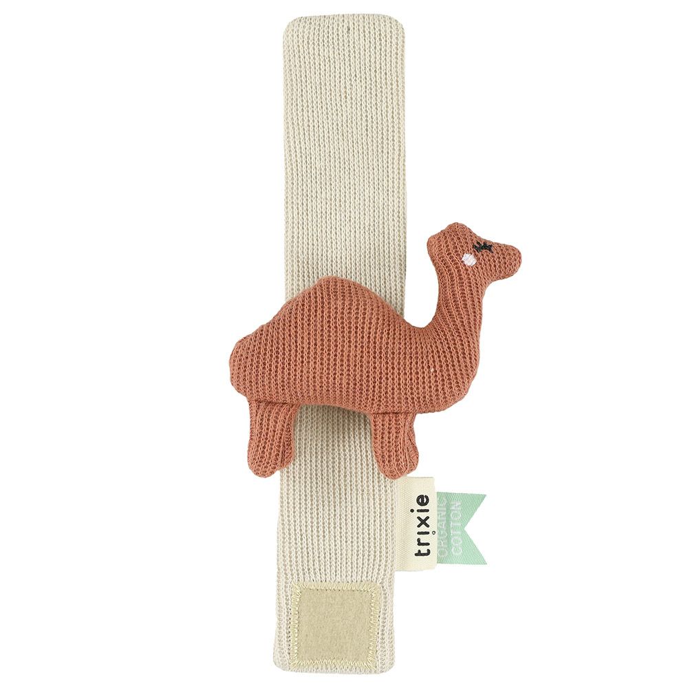 Trixie - Wrist Rattle - Camel