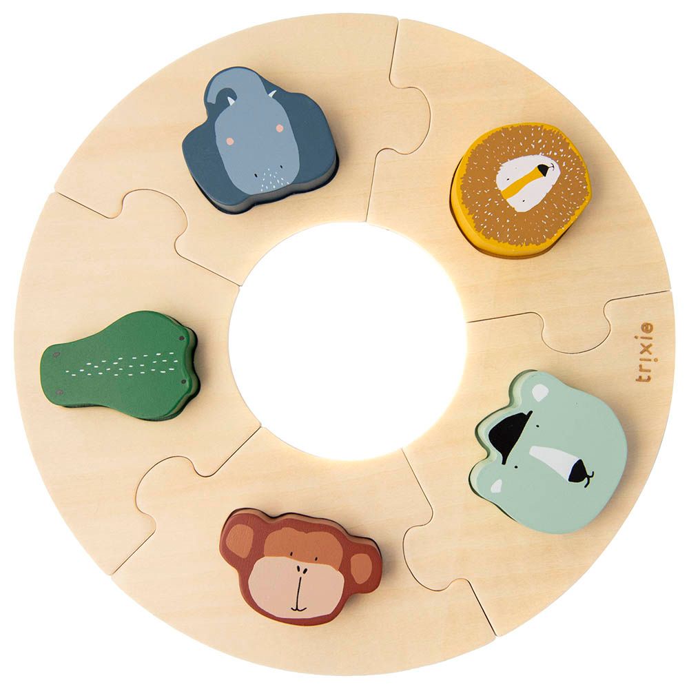 Trixie - Wooden Round Puzzle