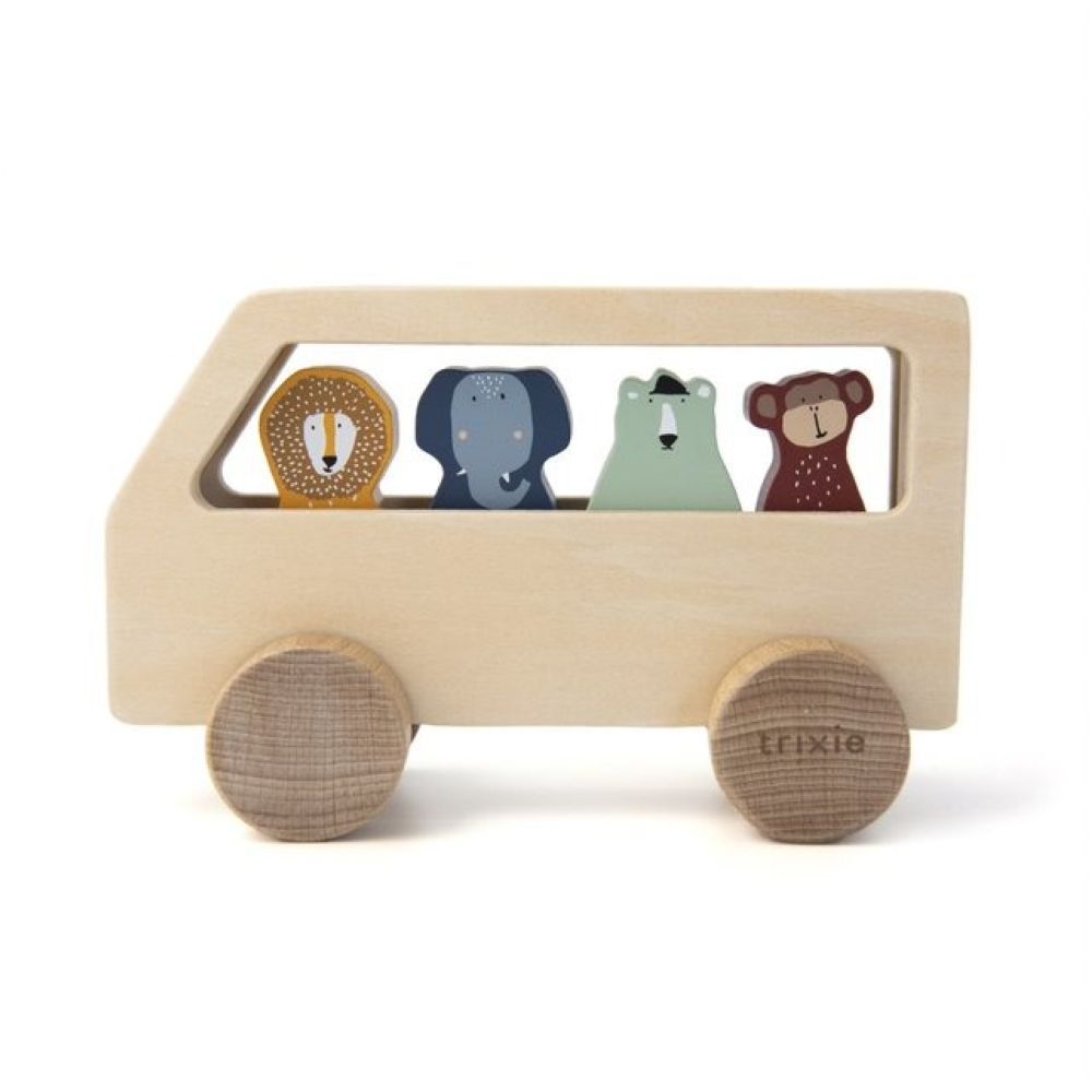 Trixie - Wooden Animal Bus