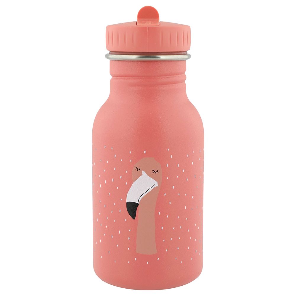 Trixie - Stainless Steel Bottle 350ml - Mrs. Flamingo