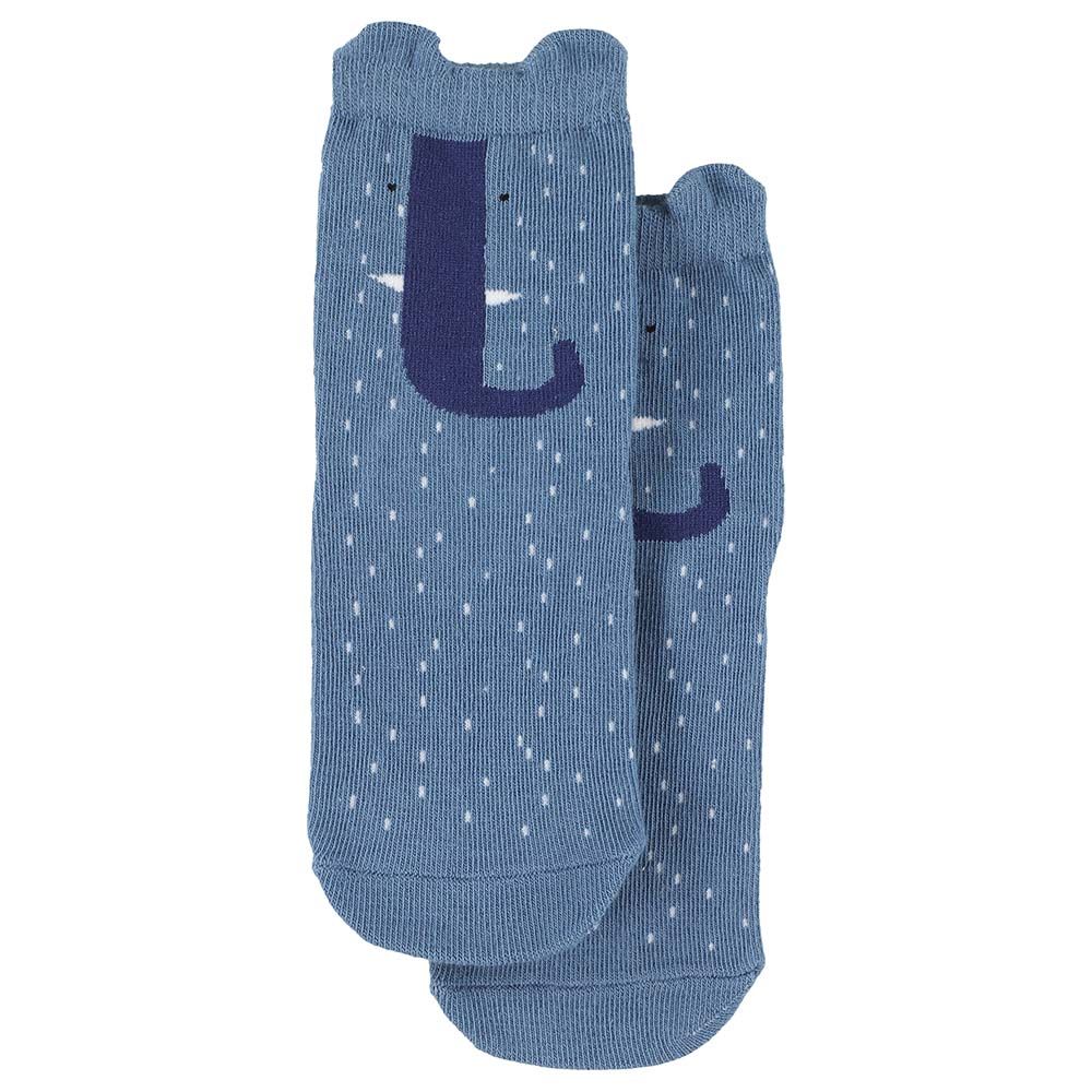 Trixie - Mrs. Elephant Socks - Blue