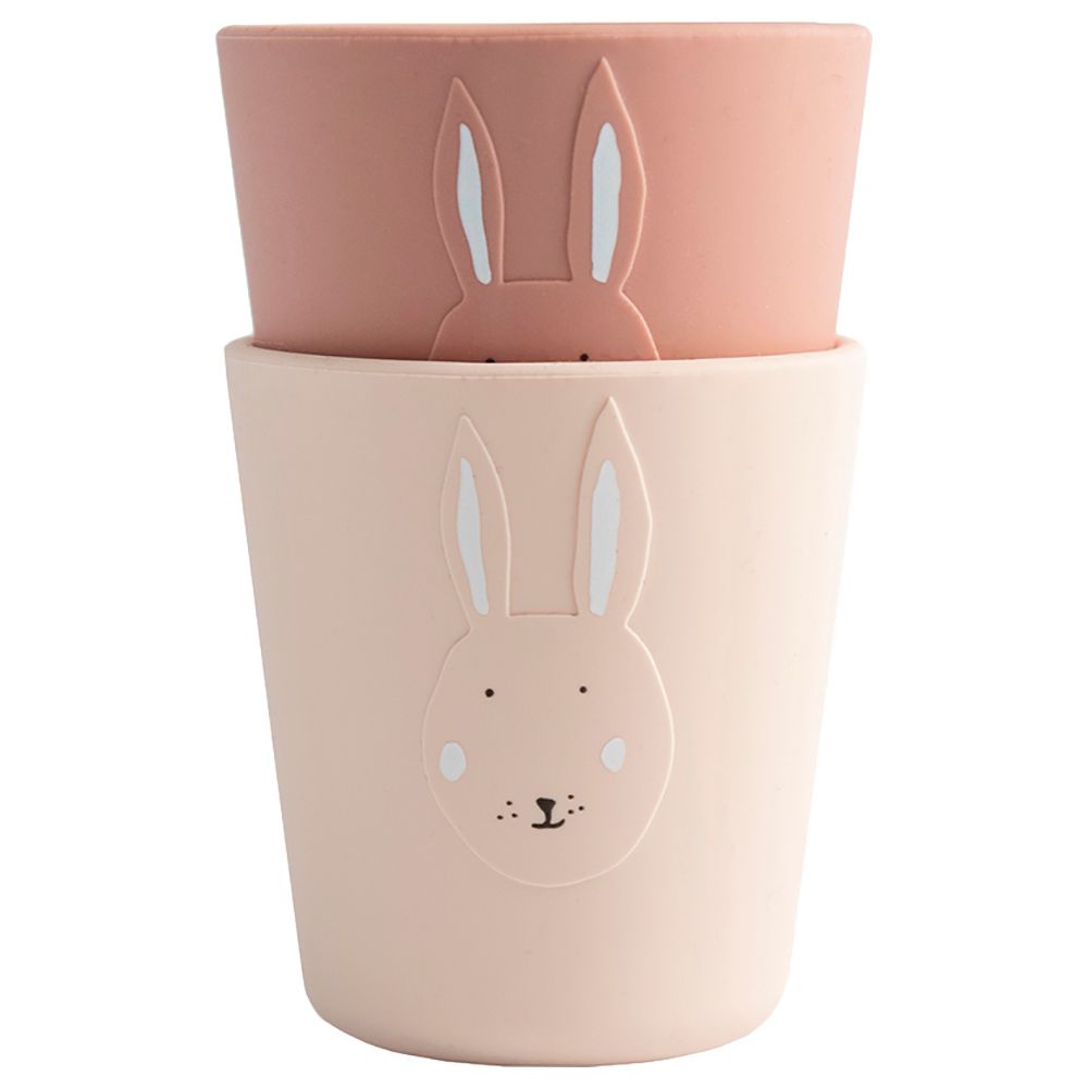 Trixie - Mrs. Rabbit Silicone Cup - Pack Of 2