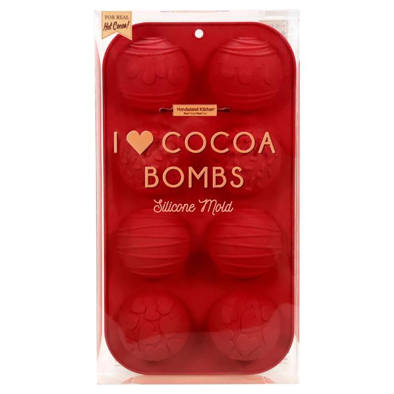 Handstand Kitchen - I Love Cocoa Bombs Mold 8 Cavity