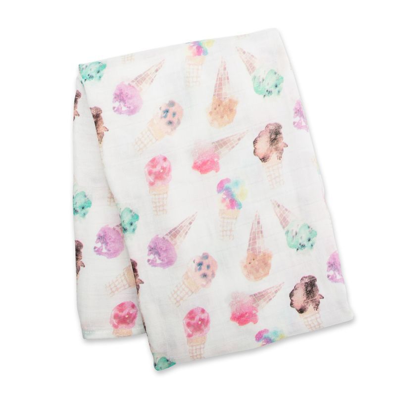 Lulujo - Bamboo Swaddle - Ice Cream