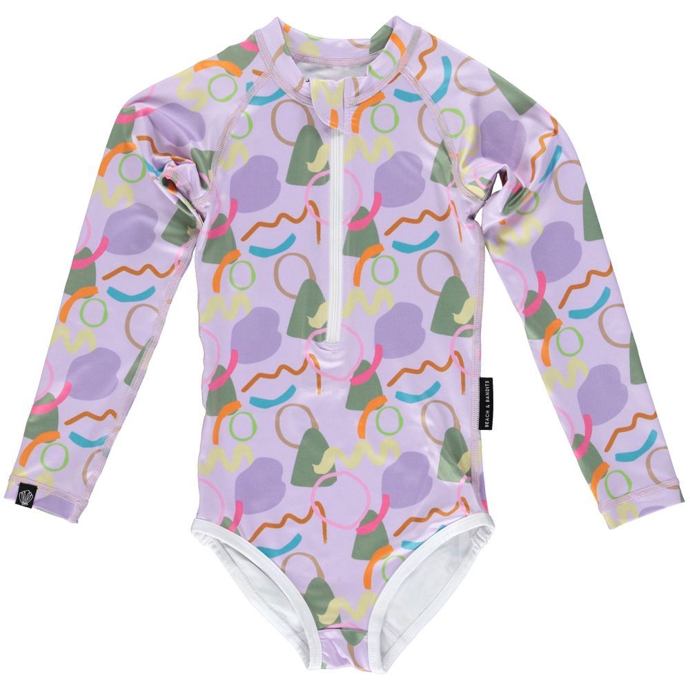 Beach & Bandits - Confetti Swimsuit - Long Sleeve