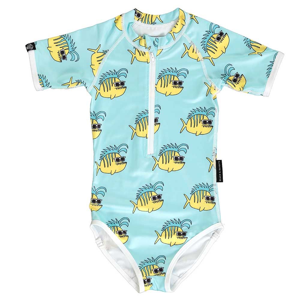 Beach & Bandits - Funky Fish Swimsuit - Blue