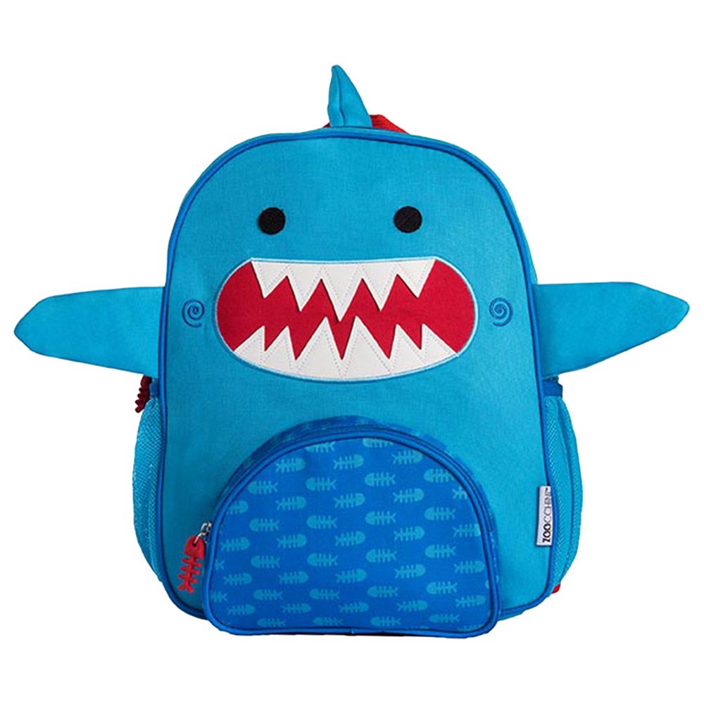 Zoocchini - Backpack - Sherman The Shark - Blue