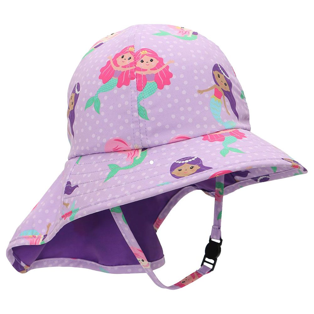 Zoocchini - Cape Sun Hat Mermaid - Purple