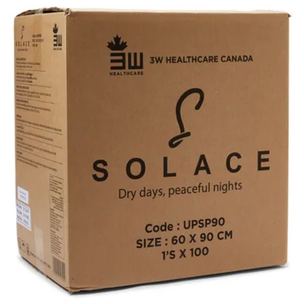 3W Healthcare - Solace Under Pads - 100Pcs