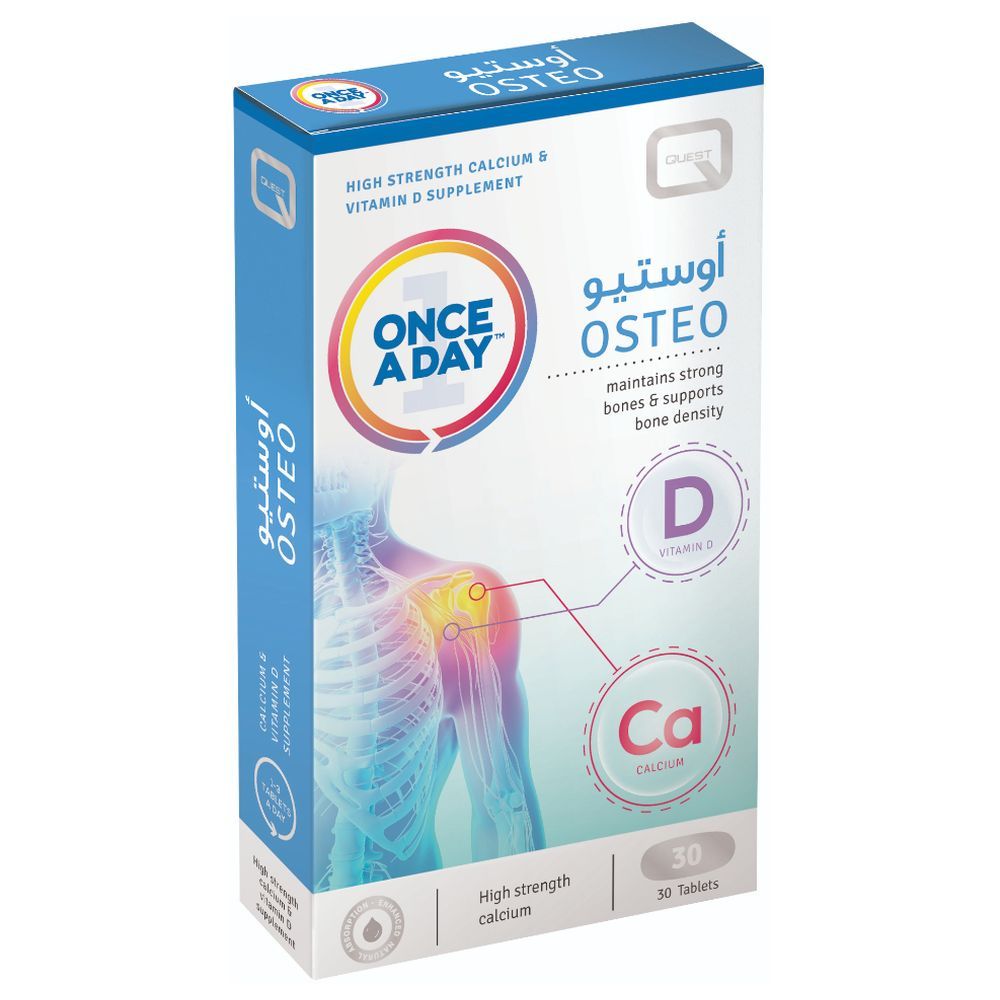 Quest - Once A Day Osteo Vitamin - 30 Tablets